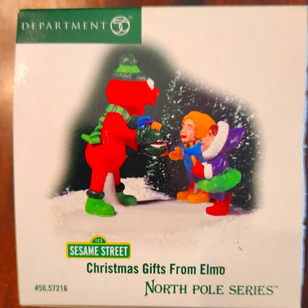 Department 56 North Pole Series Elmo Figurine